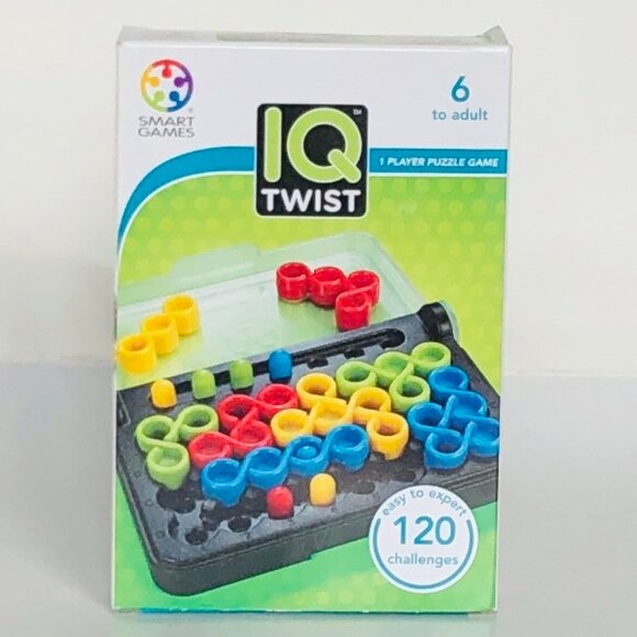 Smart Games IQ Twist -Brain Teasing Puzzle Game 120 Challenges New Sealed Age 6+ - Picture 8 of 12